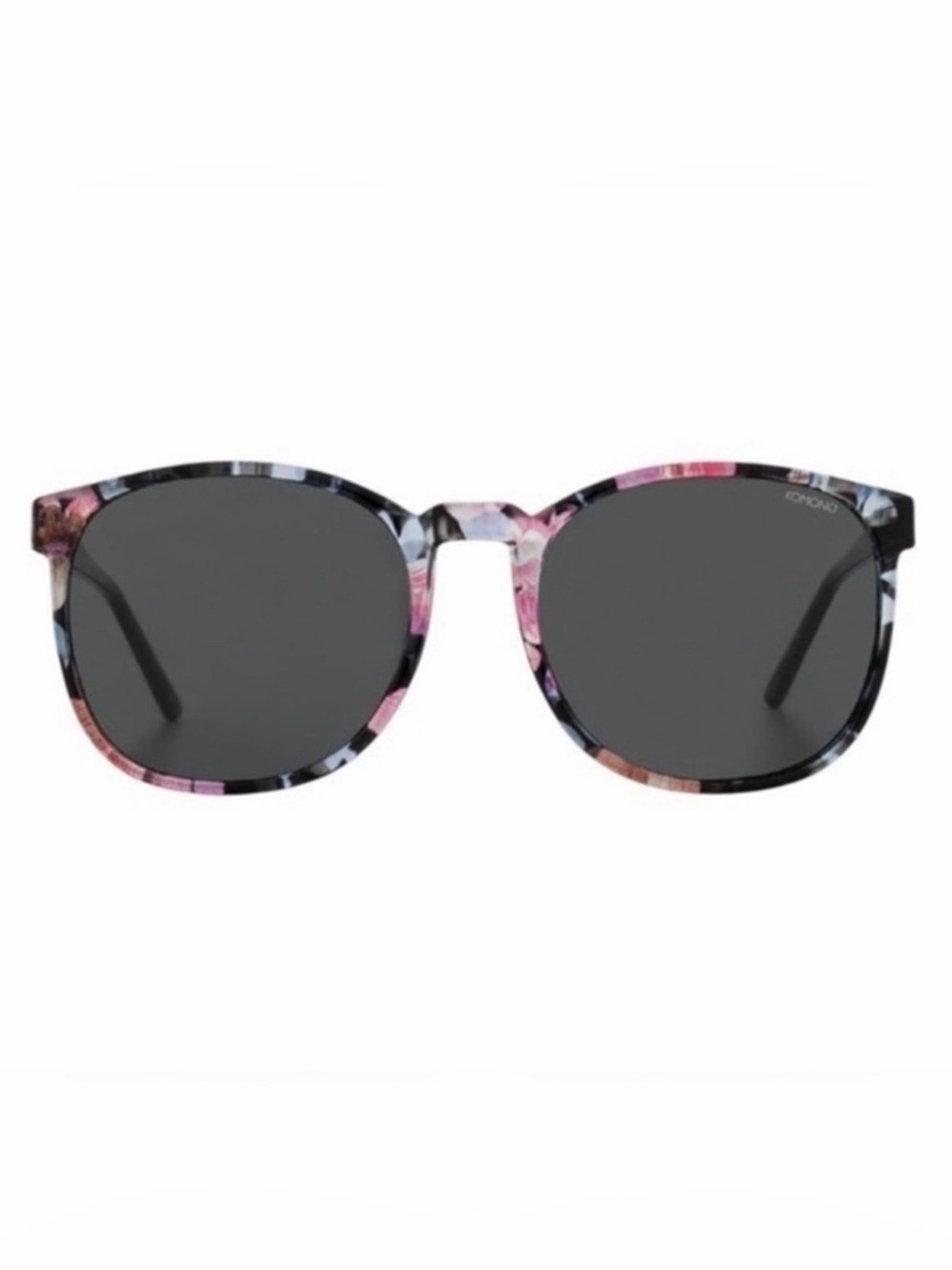 New KOMONO Women’s sunglasses black pink  Floral Urkel